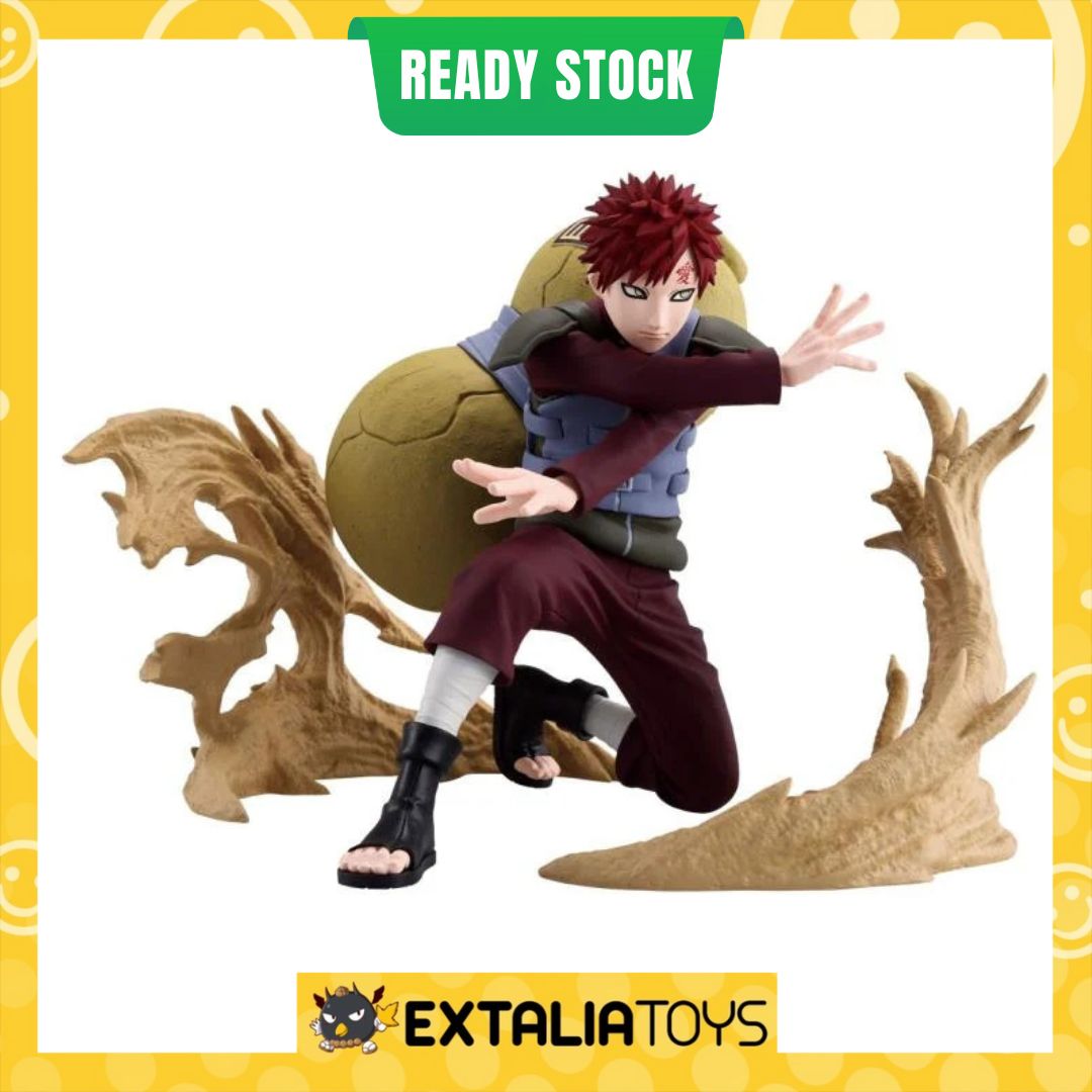 BANPRESTO VIBRATION STARS PLUS FIGURE GAARA - NARUTO SHIPPUDEN BANPRESTO VIBRATION STARS PLUS FIGURE GAARA - NARUTO SHIPPUDEN